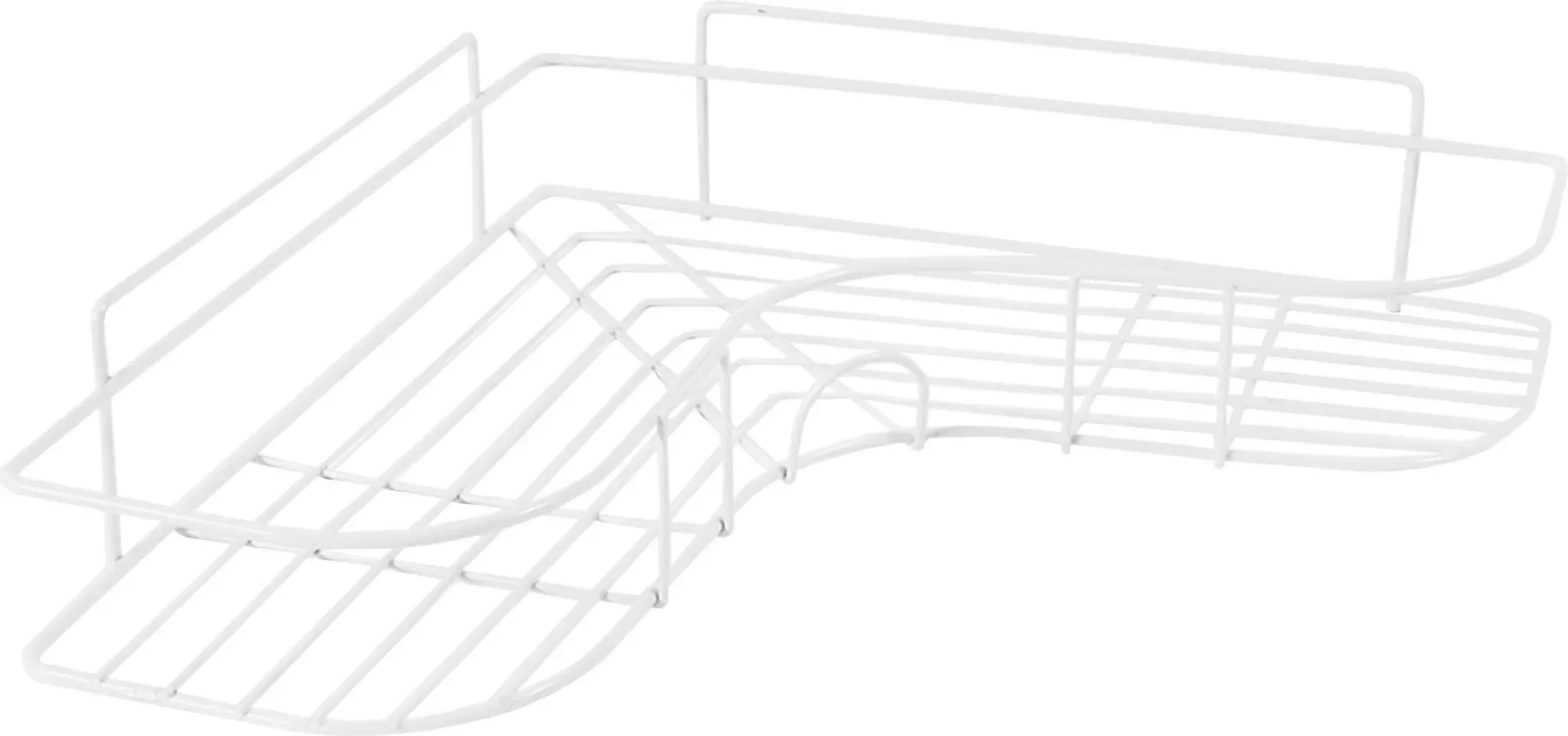 Aga Badezimmer Eckregal – Weiß
